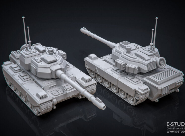 C&C Generals - USA Crusader Tank