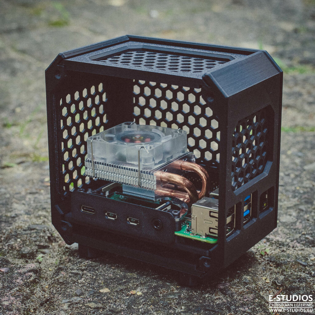 Raspberry Pi 4 – Micro Tower Case Kit – E-Studios