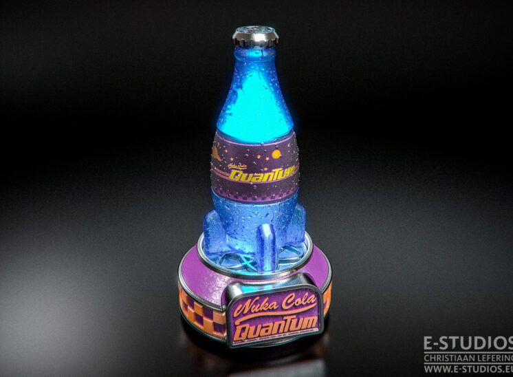 Fallout 4 - Nuka Quantum Bottle + Base