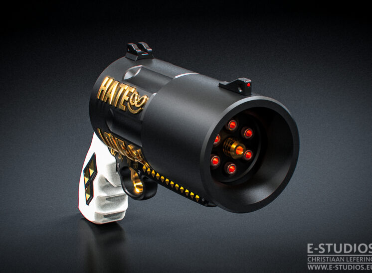 Harley Quinn Cork Gun