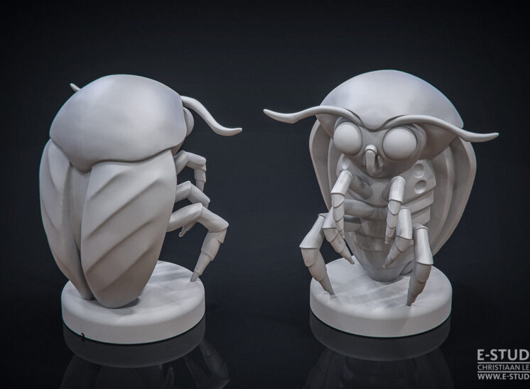 Mothman Lamp Statue