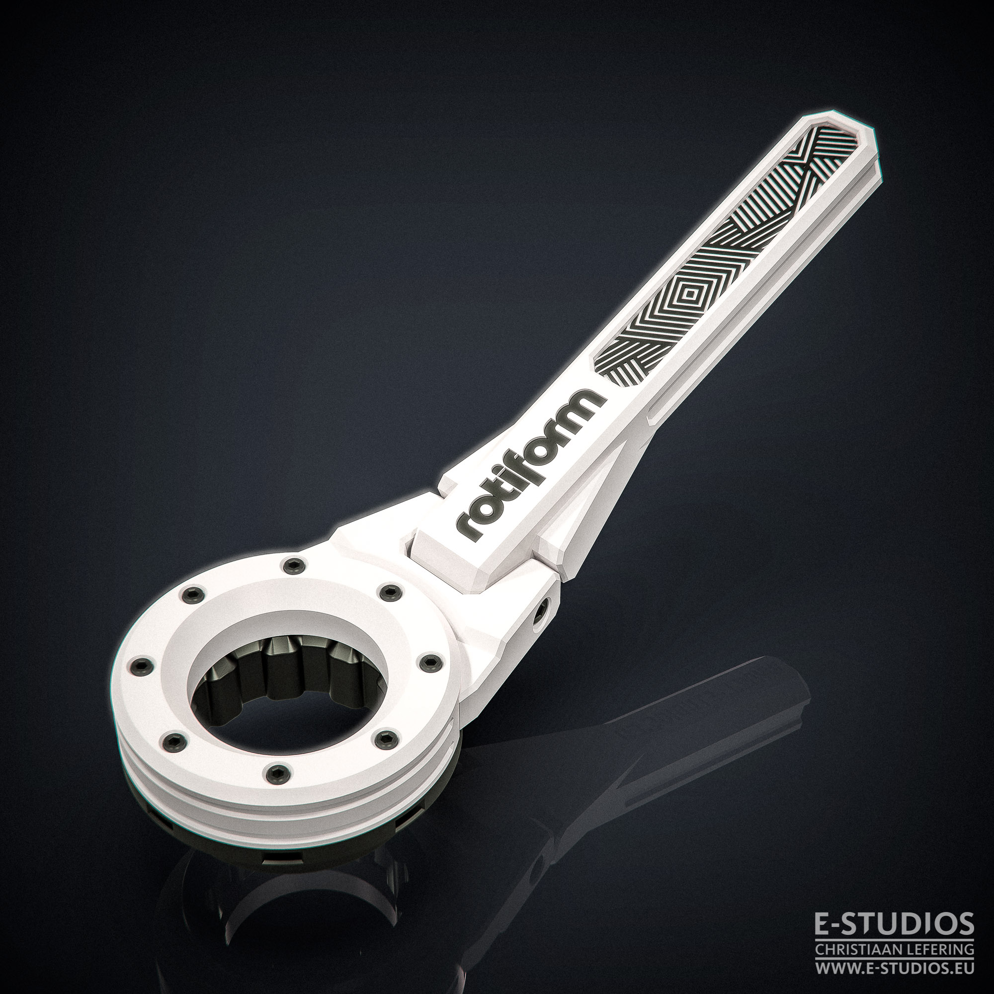 Rotiform Center Lock Wrench